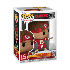 Funko POP! NFL Football Patrick Mahomes II Kansas City Chiefs Figure #251!