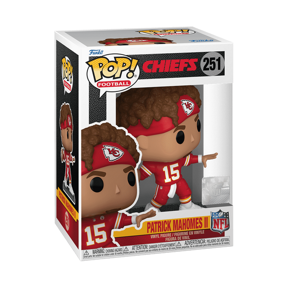 Funko POP! NFL Football Patrick Mahomes II Kansas City Chiefs Figure #251!