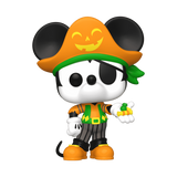 Funko Pop! Disney Halloween Trick or Treat Pirate Mickey Mouse #1486!