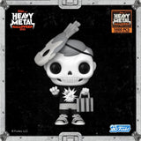 Funko POP! Heavy Metal Halloween 2023 Black & White Freddy Bones Exclusive LE 5000