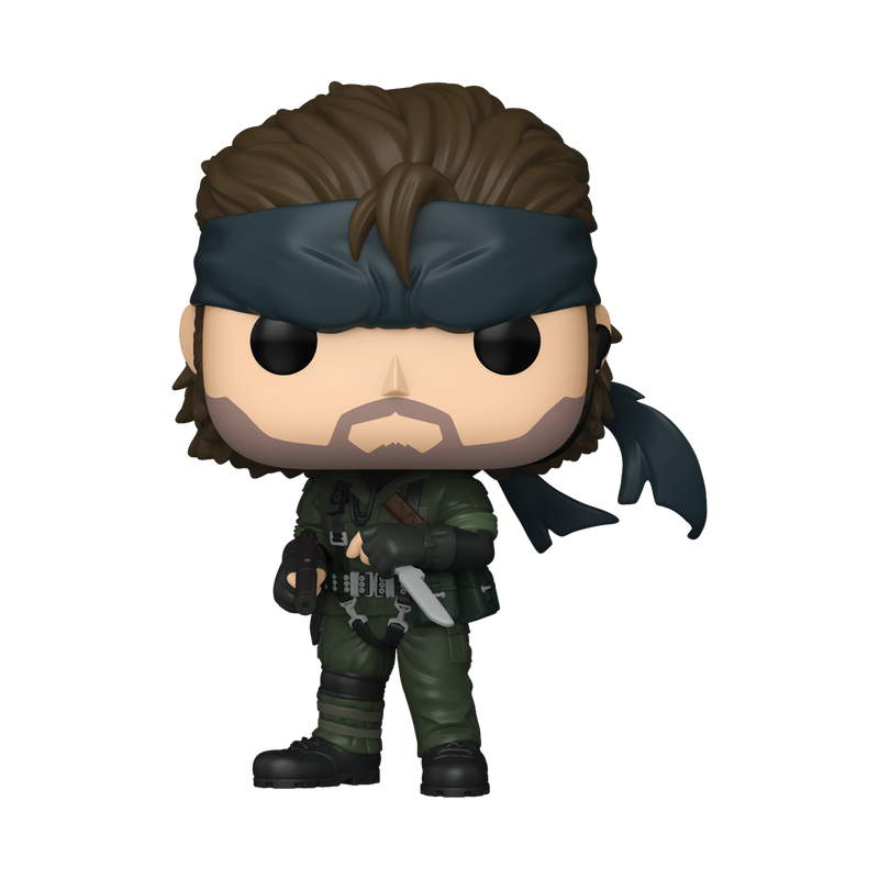 Funko POP! Metal Gear Solid Snake Eater - Naked Snake Figure #1053!