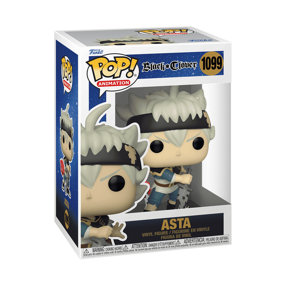 Funko POP! Black Clover Asta Figure #1099!