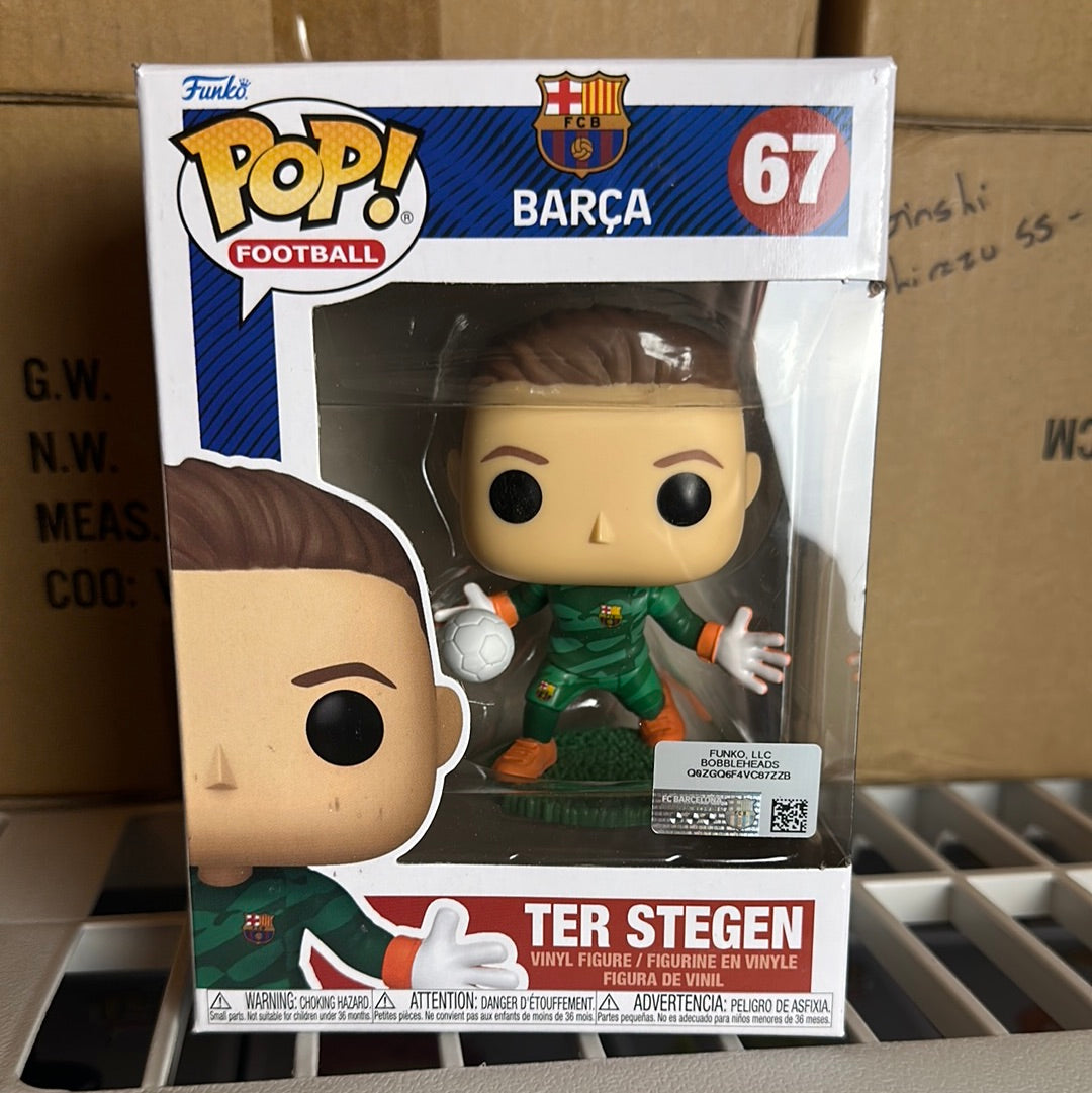Funko POP! Football Soccer FC Barcelona Ter Stegen Figure #67