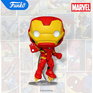 Funko POP! Marvel Iron Man Comic Classic Figure #1421!