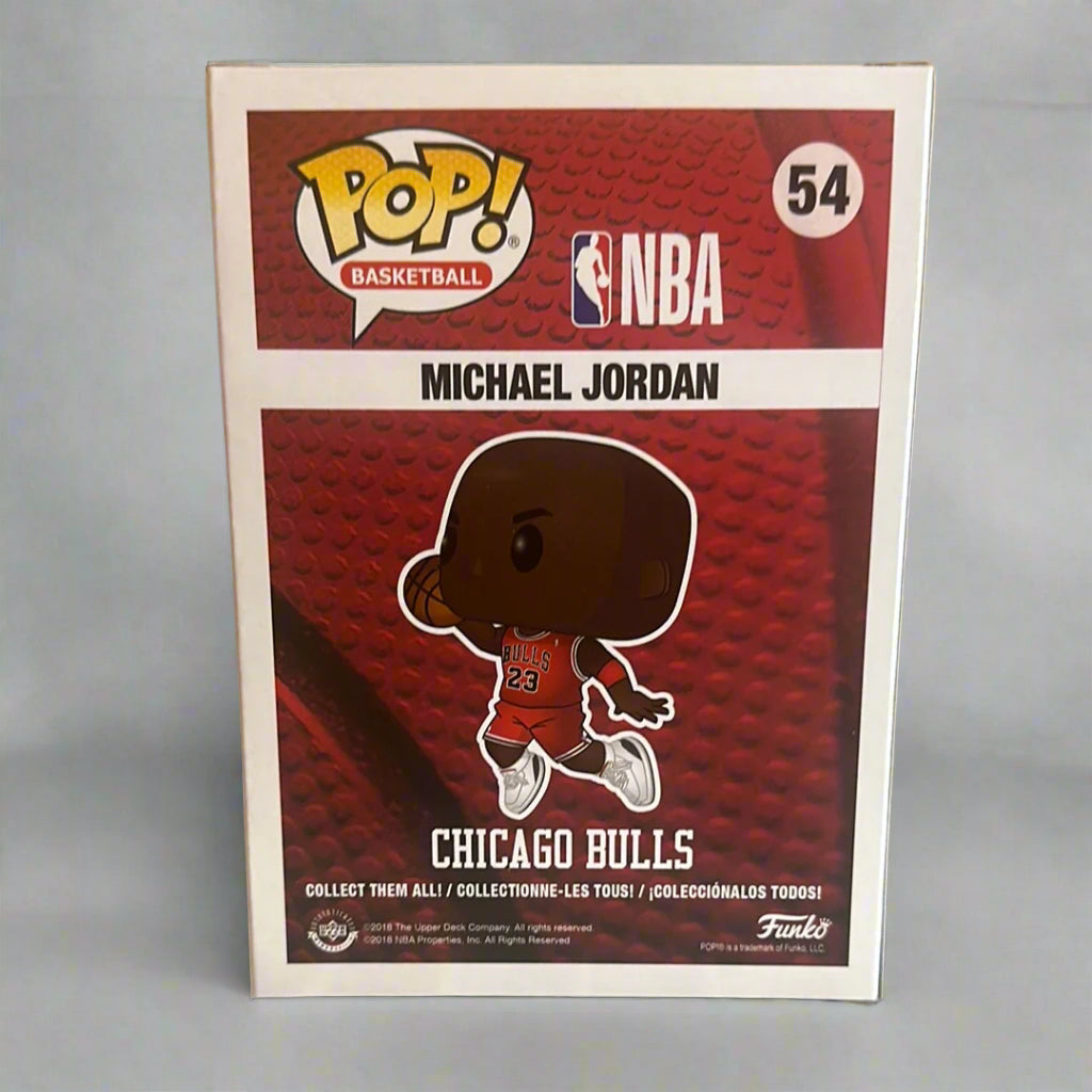 Funko POP! NBA Basketball Michael Jordan Chicago Bulls Figure #54!