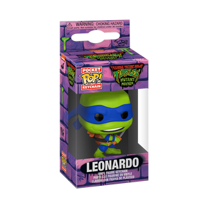 Funko Pocket Pop! TMNT Mutant Mayhem Leonardo Keychain