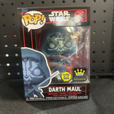 Funko POP! Star Wars Episode I Darth Maul Hologram Glow Exclusive #740!