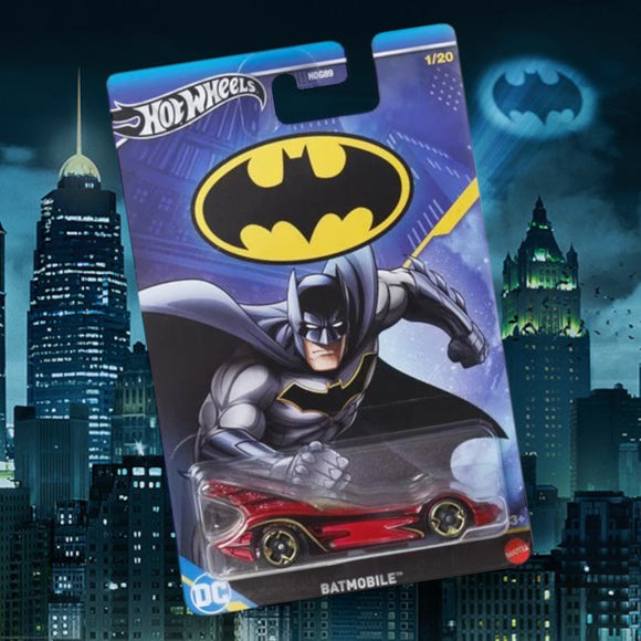 DC Comics Batman Hot Wheels Character Cars The Batmobile