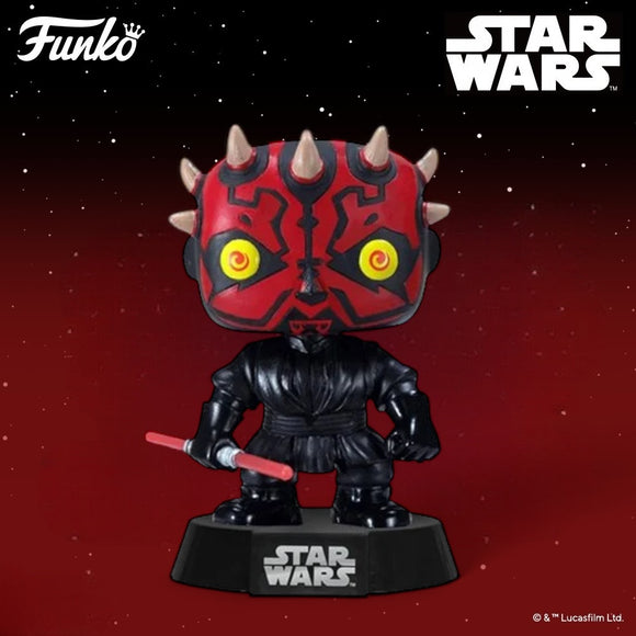 Funko POP! Star Wars Episode I Darth Maul Figure Black Box #09