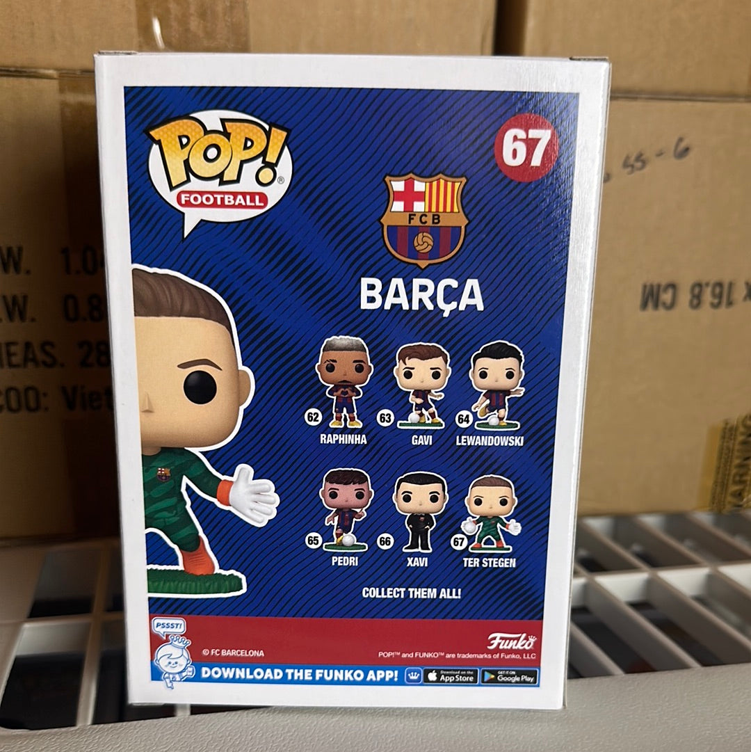 Funko POP! Football Soccer FC Barcelona Ter Stegen Figure #67