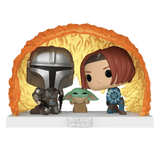 Funko POP! Star Wars The Mandalorian Grogu Usong Force Barrier #719!