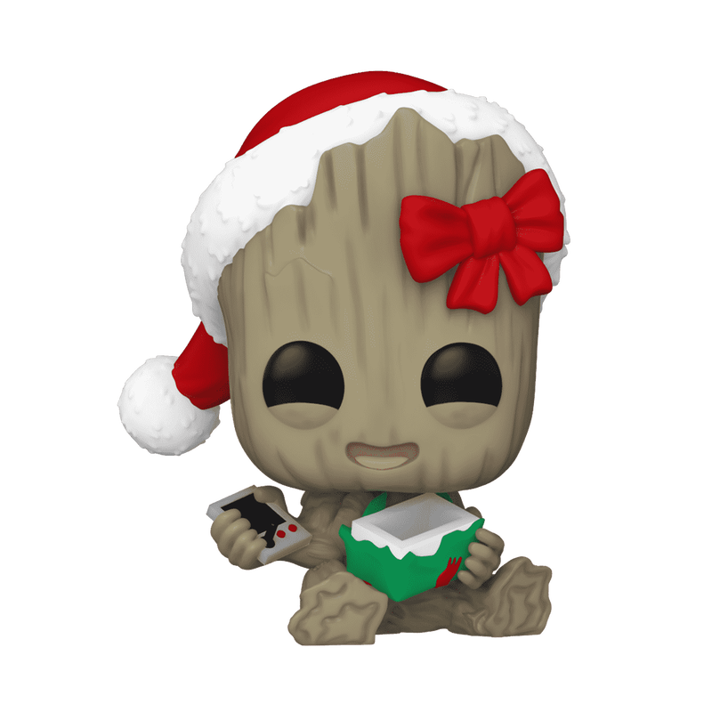 Funko POP! Marvel Holiday Groot Opening Gift  #1440!