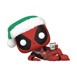 Funko POP! Marvel Holiday Deadpool with Hot Chocolate #1442!