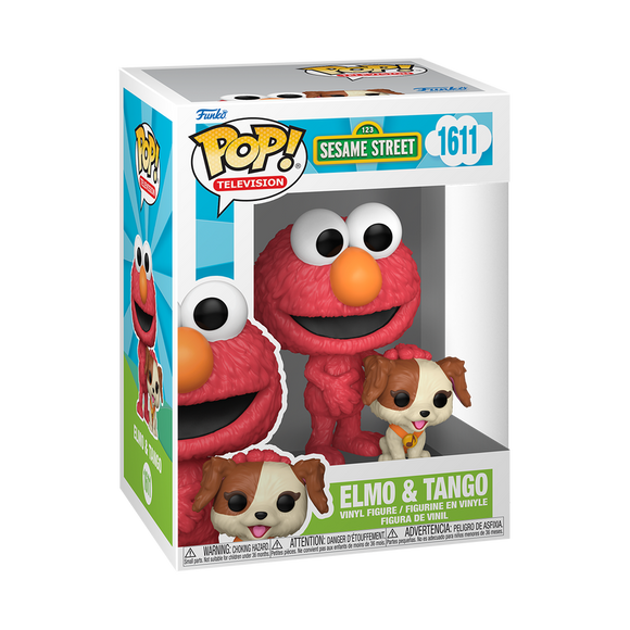 Funko POP! Sesame Street Elmo & Tango Figure #1611!