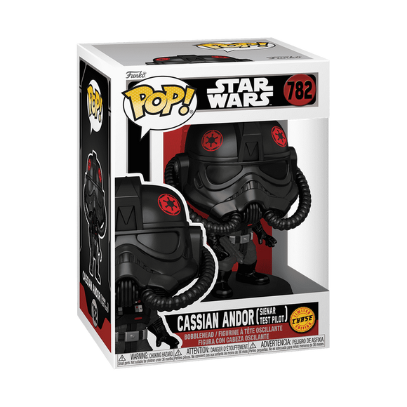 Funko POP! Star Wars Cassian Andor Sienar Test Pilot Chase Figure #782!