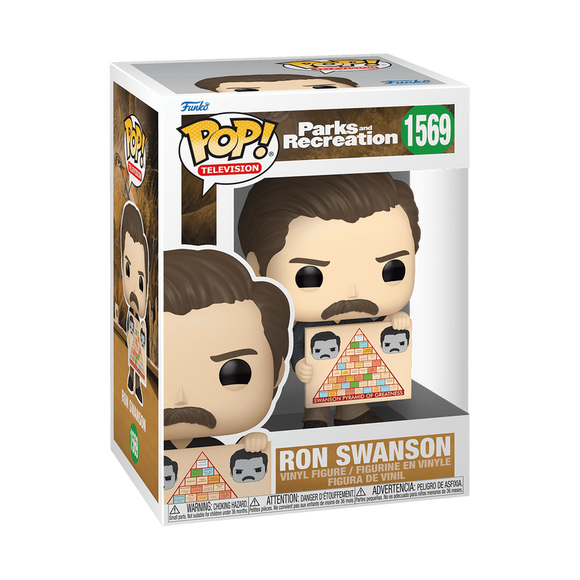 Funko POP! Parks and Recreation Ron Swanson Figure #1569