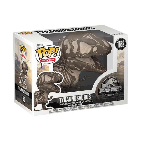 Funko POP! Movies Jurassic World Fossil Tyrannosaurus Dinosaur Figure #1682!