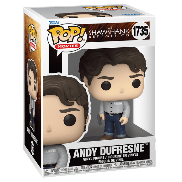 Funko Pop! The Shawshank Redemption Andy Dufresne Figure #1735!