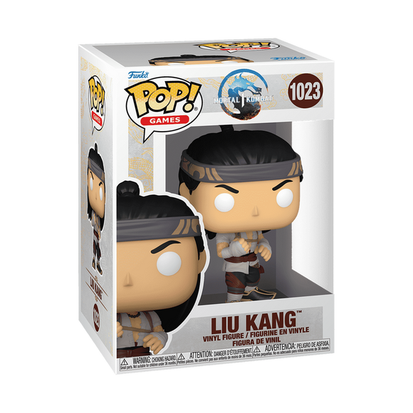 Funko POP! Video Games Mortal Kombat 1 MK1 Liu Kang Figure #1023!