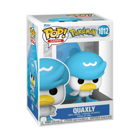 Funko POP! Video Games Pokemon Quaxly Figure #1012!