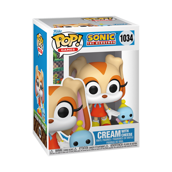 Funko Pop! Games Sega Sonic Cream With Cheese Figure #1034