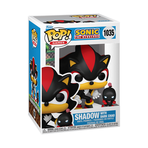 Funko Pop! Games Sega Sonic - Shadow Hedgehog With Dark Chao Figure #1035