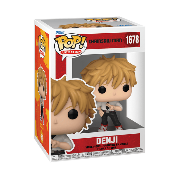 Funko POP! Anime Chainsaw Man Denji Figure #1678!