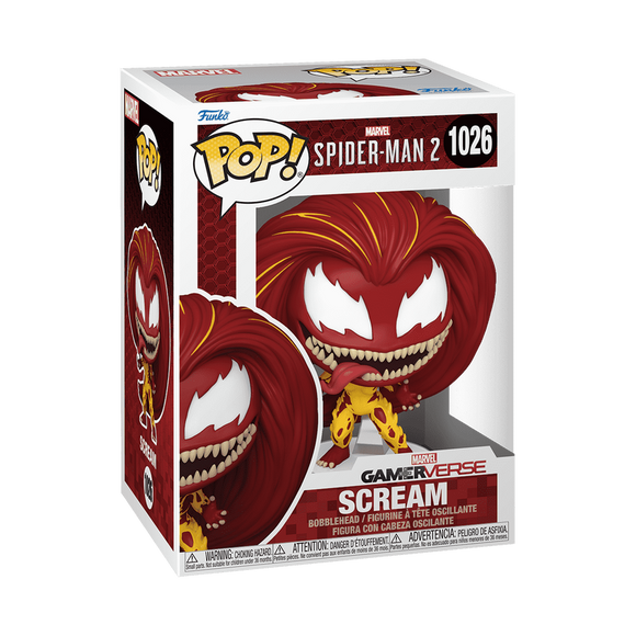 Funko POP! Marvel Spider-Man 2 Scream Mary Jane #1026