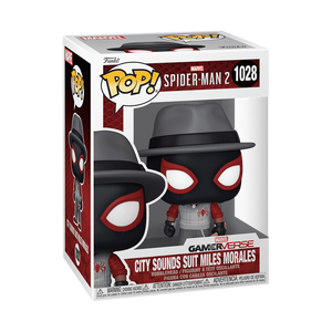 Funko POP! Marvel Spider-Man 2 City Sounds Miles Morales Figure #1028!