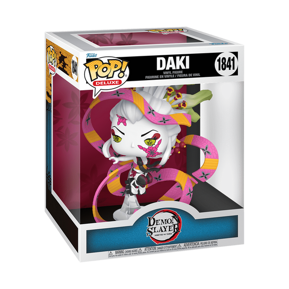 Funko POP! Anime: Demon Slayer Deluxe Demon Form Daki Figure #1841!