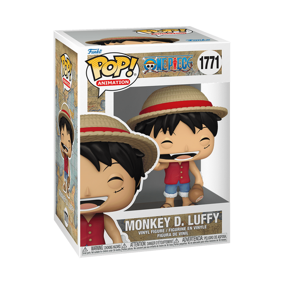 Funko POP! Anime One Piece Monkey D Luffy Figure #1771!