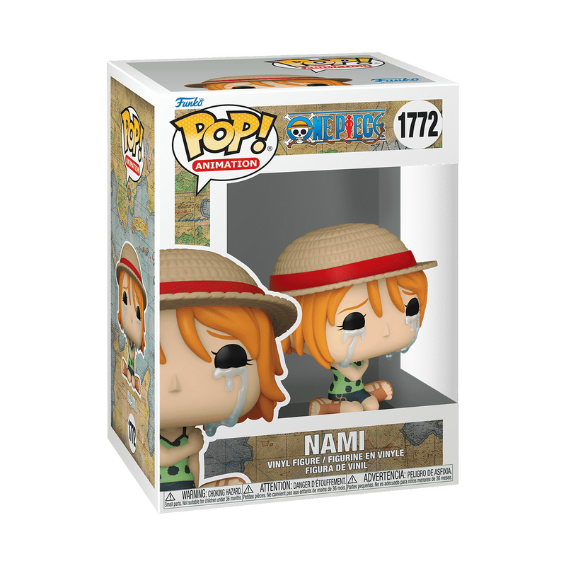 Funko POP! Anime One Piece Nami Crying Figure #1772!