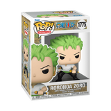 Funko POP! Anime One Piece Roronoa Zoro 2 Swords Figure #1775!