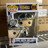 Funko Pop! Back to the Future - Doc with Helmet Figure #959!