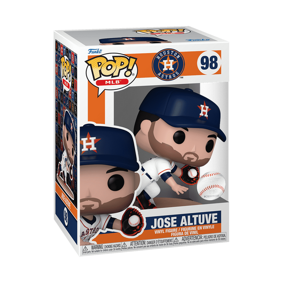 Funko Pop! MLB Jose Altuve Houston Astros Baseball Figure #98!