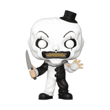 Funko POP! Horror Terrifier Art The Clown With Knife Figure #1590!
