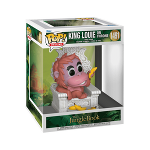 Funko Pop! Disney The Jungle Book King Louie on Throne Deluxe Figure #1491!