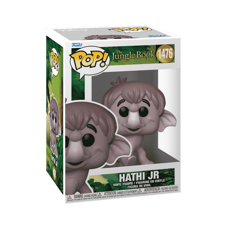 Funko Pop! Disney The Jungle Book - Hathi Jr Figure #1476!