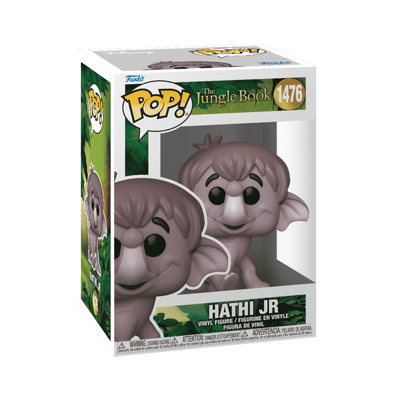 Funko Pop! Disney The Jungle Book - Hathi Jr Figure #1476!