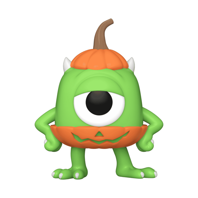 Funko Pop! Disney Monsters Inc Halloween Trick or Treat Pumpkin Mike #1487!