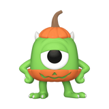 Funko Pop! Disney Monsters Inc Halloween Trick or Treat Pumpkin Mike #1487!