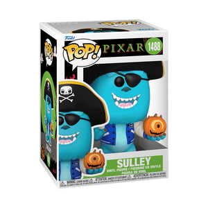 Funko Pop! Disney Monsters Inc Halloween Trick or Treat Pirate Sulley #1486!