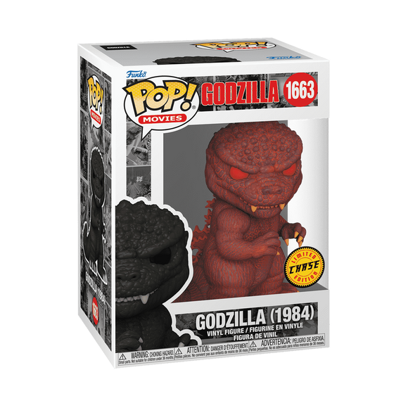 Funko Pop! Movies 70th Anniversary Godzilla 1984 Red Chase Figure #1663