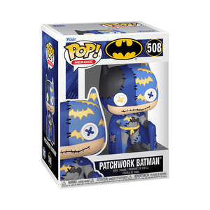 Funko POP! DC Comics Patchwork Batman Figure #508!