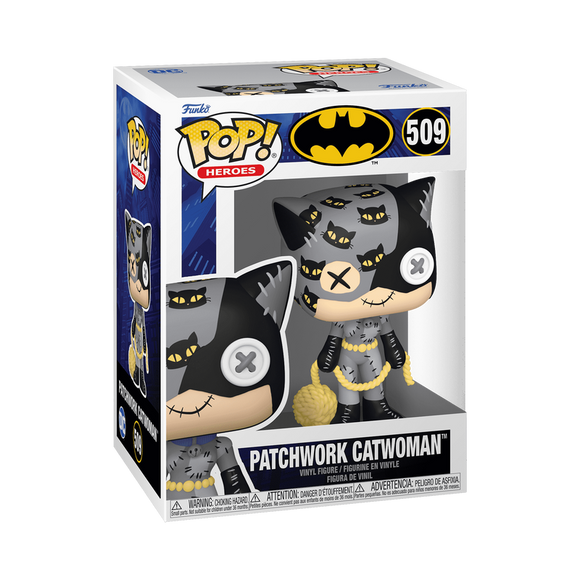 Funko POP! DC Comics Patchwork Catwoman Figure #509!