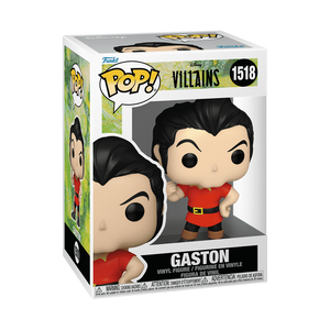 Funko POP! Disney Villains Beauty & The Beast Gaston Figure #1518!