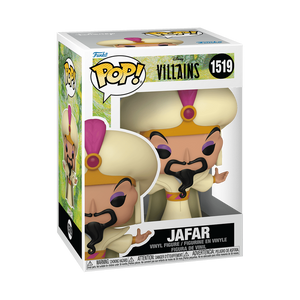 Funko POP! Disney Villains Aladdin Sultan Jafar Figure #1519!