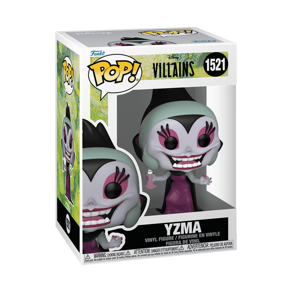 Funko POP! Disney Villains Emperors New Groove Yzma Figure #1521!