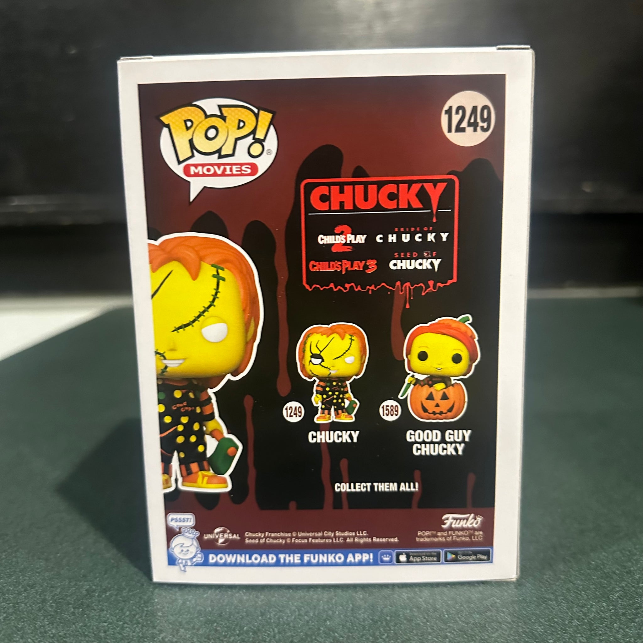 Funko POP! Horror Child's Play Blacklight Chucky Figure