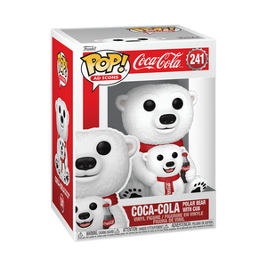 Funko POP! Ad Icons Coca-Cola Polar Bear with Cub Figure #241!